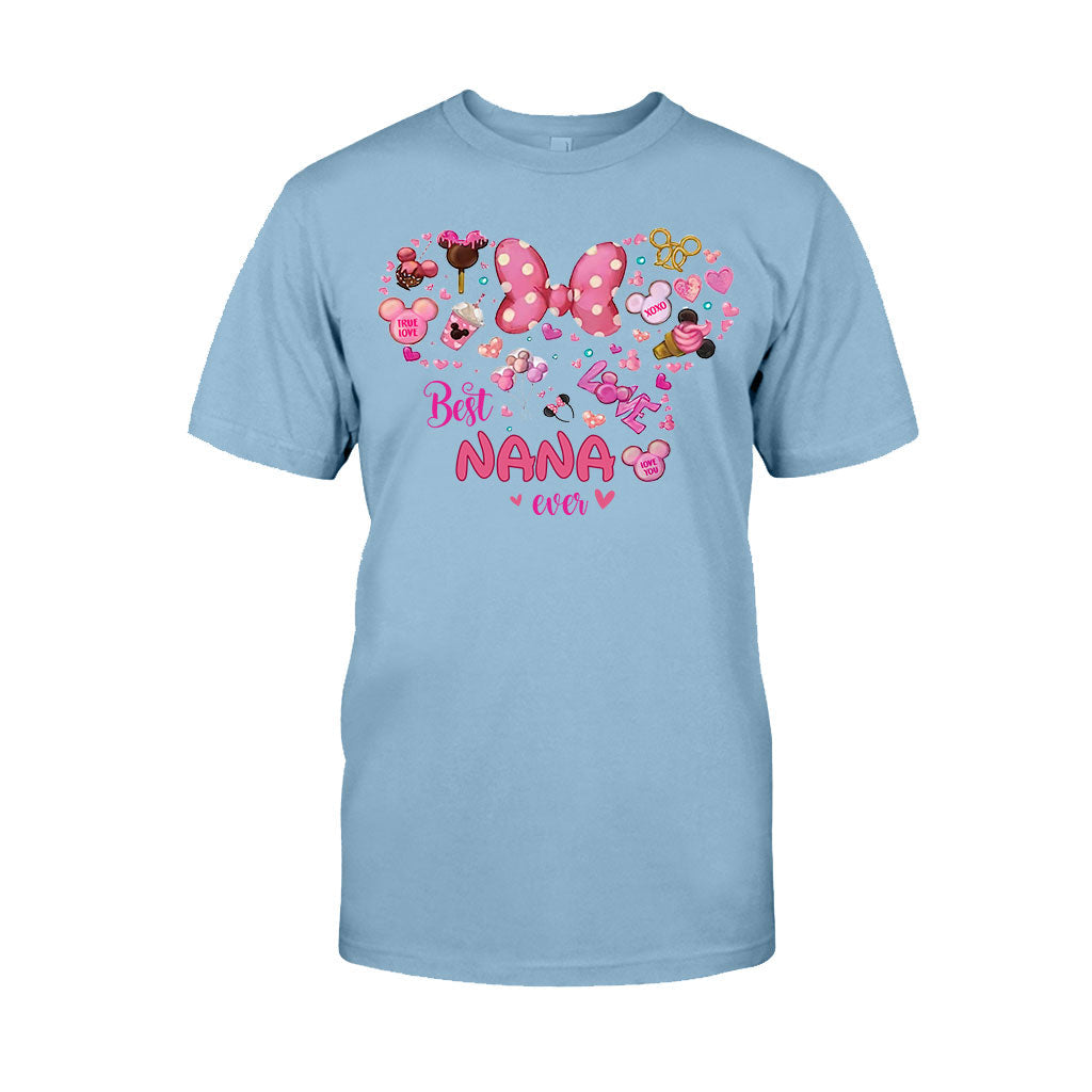 Personalized Best Nana Ever T-shirt & Hoodie Gift for Grandma T-shirt & Hoodie GradoCreations