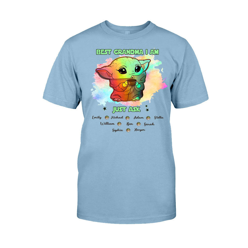 Personalized Best Grandma T-shirt & Hoodie with Custom Names Gift T-shirt & Hoodie GradoCreations
