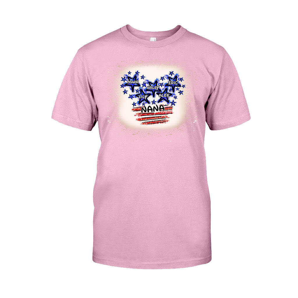 Personalized Independence Day T-shirt for Nana Custom Names Gift T-shirt & Hoodie GradoCreations
