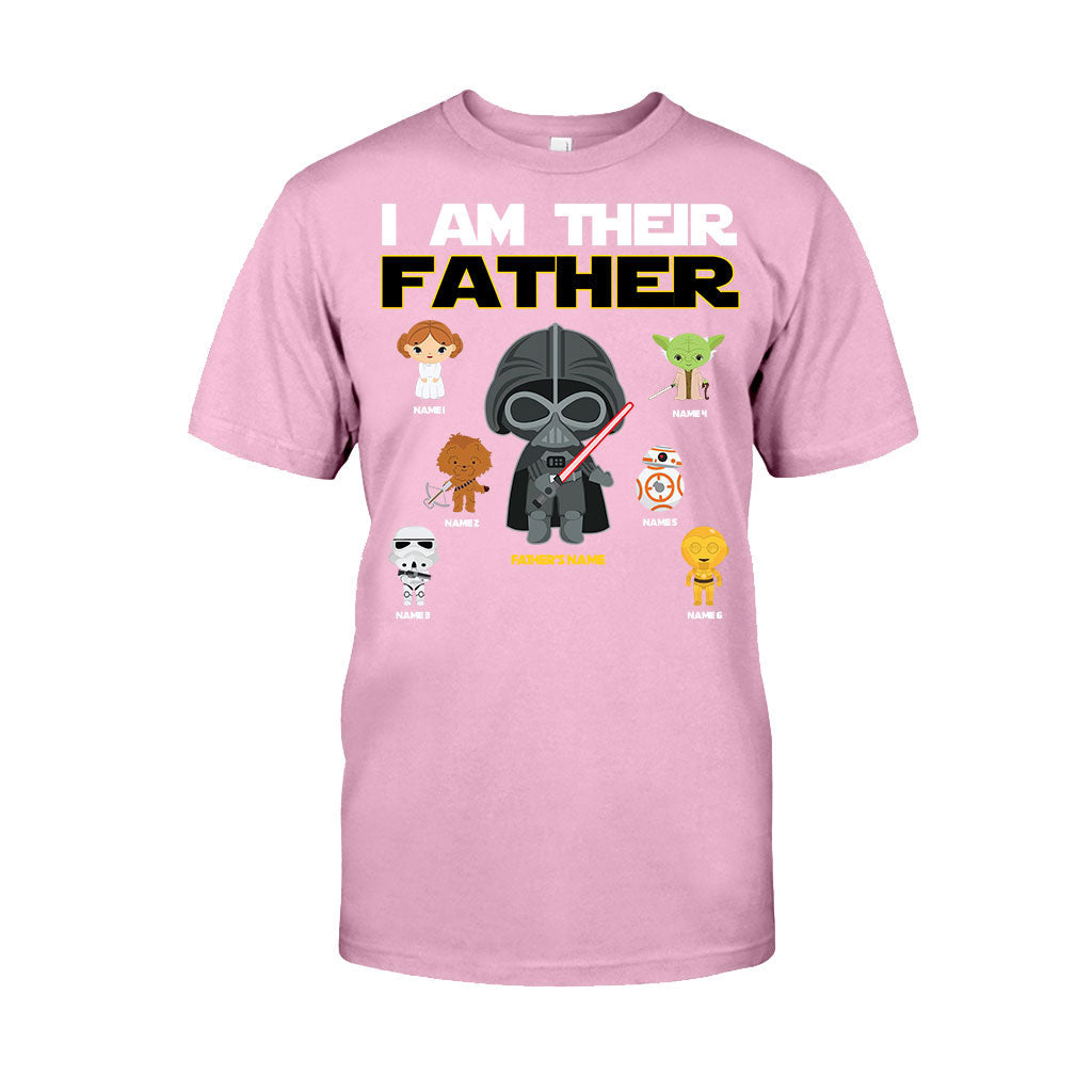 Personalized I Am Their Father T-Shirt & Hoodie Gift for Dad, Custom Name, Father's Day T-shirt & Hoodie GradoCreations