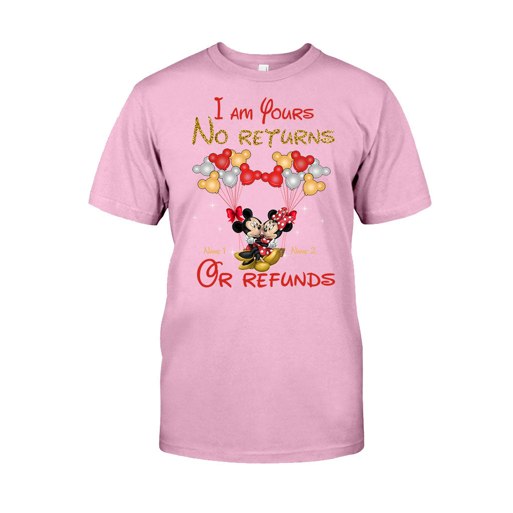 Personalized Couple T-Shirt & Hoodie with Custom Names Gift T-shirt & Hoodie GradoCreations