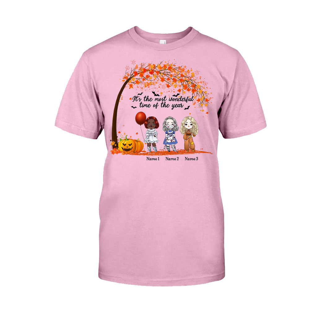 Personalized Halloween Bestie T-Shirt & Hoodie Gift for Friends T-shirt & Hoodie GradoCreations