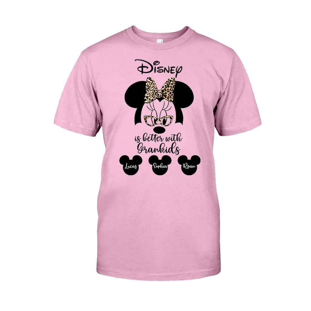 Personalized Disney Grandkids T-shirt & Hoodie Gift for Grandma T-shirt & Hoodie GradoCreations
