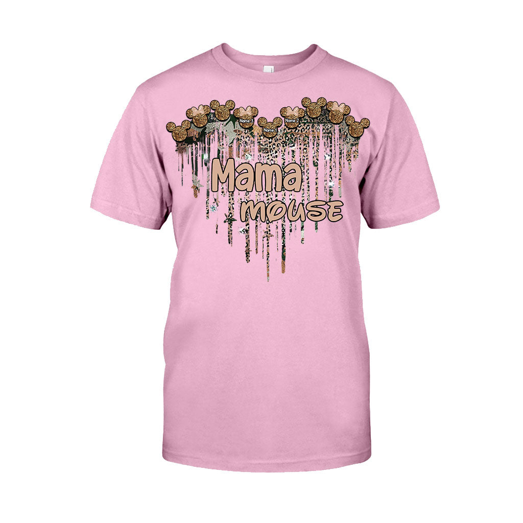 Personalized Mama Mouse T-Shirt & Hoodie Gift for Mom T-shirt & Hoodie GradoCreations