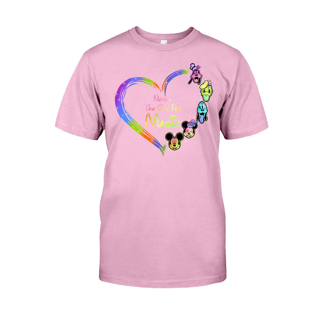 Personalized Never Too Old For Magic T-shirt & Hoodie Gift for All Ages T-shirt & Hoodie GradoCreations