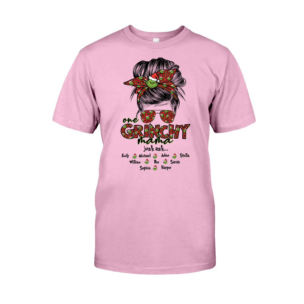 Personalized Christmas T-shirt & Hoodie Gift for Mom Life T-shirt & Hoodie GradoCreations