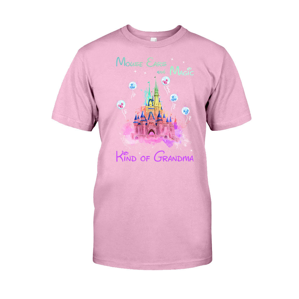 Personalized Mouse Ears T-Shirt for Grandma | Custom Magic Gift T-shirt & Hoodie GradoCreations