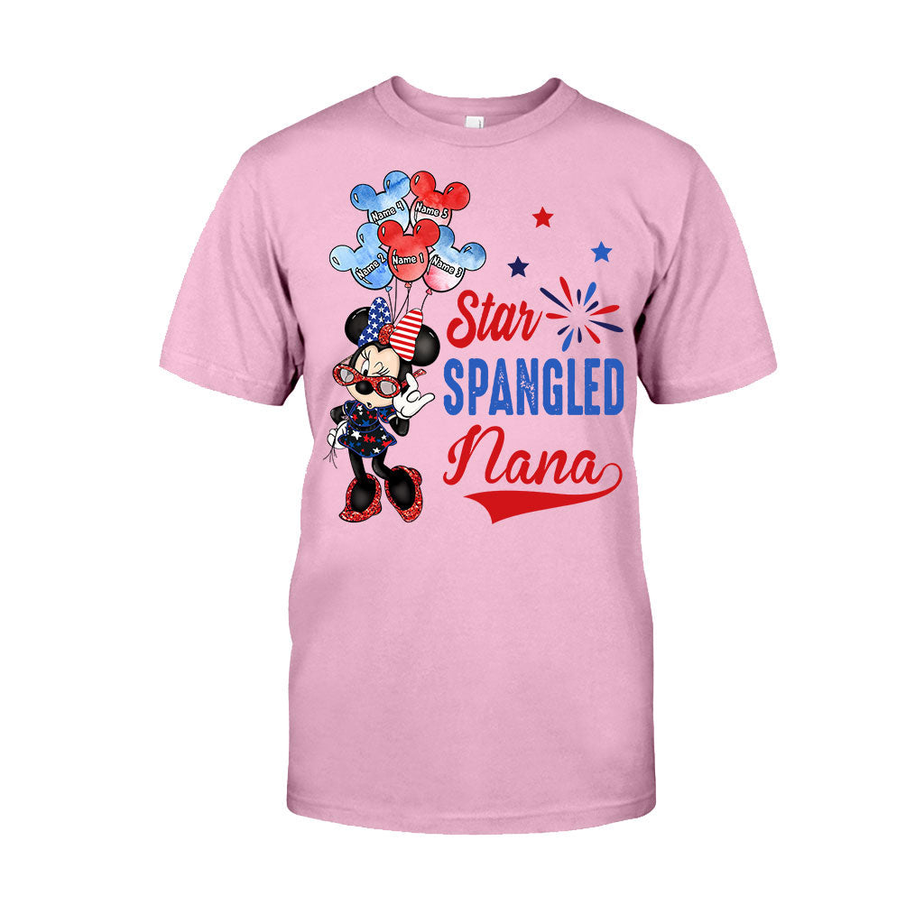 Personalized Independence Day Grandma T-shirt and Hoodie Gift T-shirt & Hoodie GradoCreations