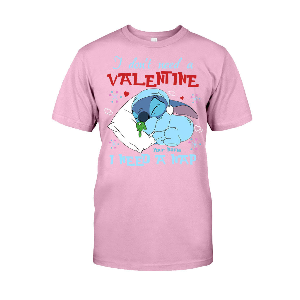 Personalized Valentine Ohana T-shirt & Hoodie Gift for Partner T-shirt & Hoodie GradoCreations