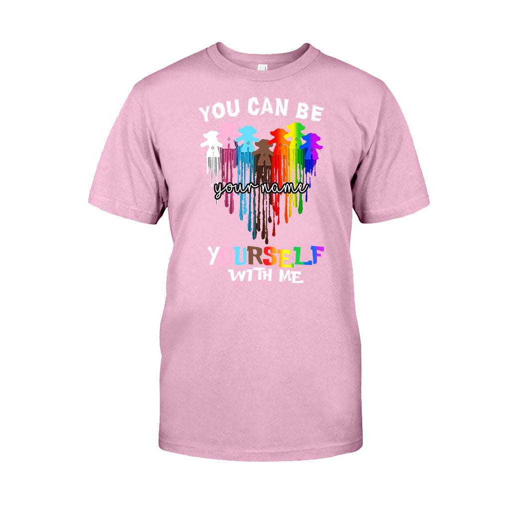 Personalized LGBT Support T-Shirt & Hoodie Custom Name Gift T-shirt & Hoodie GradoCreations