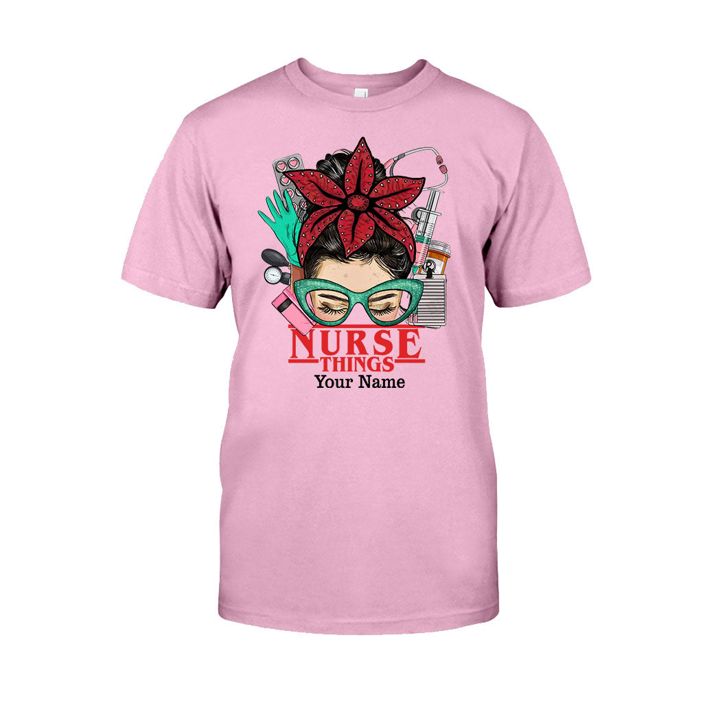 Personalized Nurse Things T-shirt & Hoodie Custom Name Gift T-shirt & Hoodie GradoCreations
