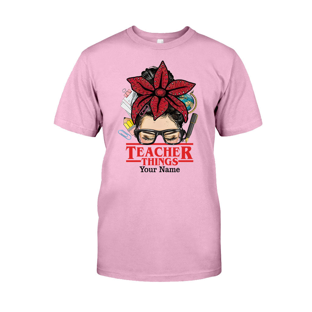 Personalized Teacher Things T-shirt & Hoodie Custom Name Gift T-shirt & Hoodie GradoCreations