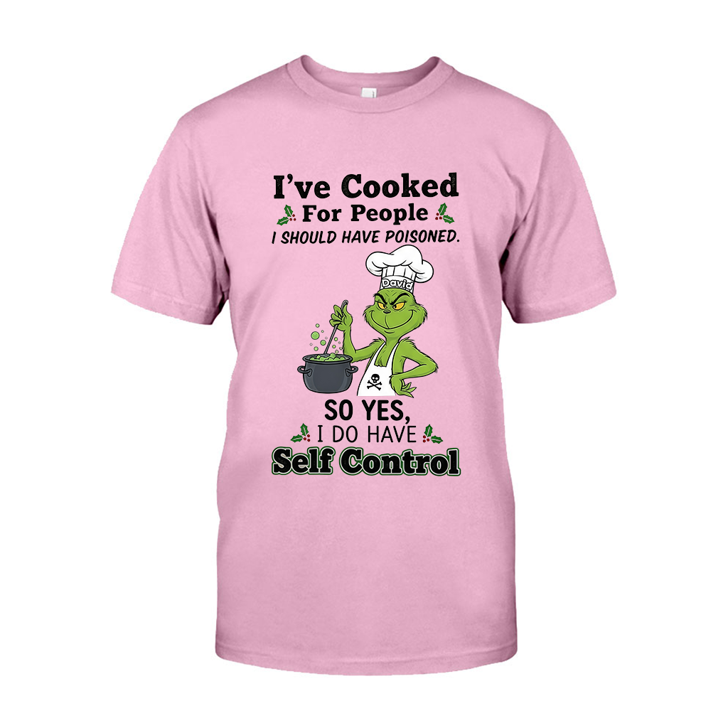 Personalized Funny Grinch T-shirt & Hoodie Gift for Christmas T-shirt & Hoodie GradoCreations