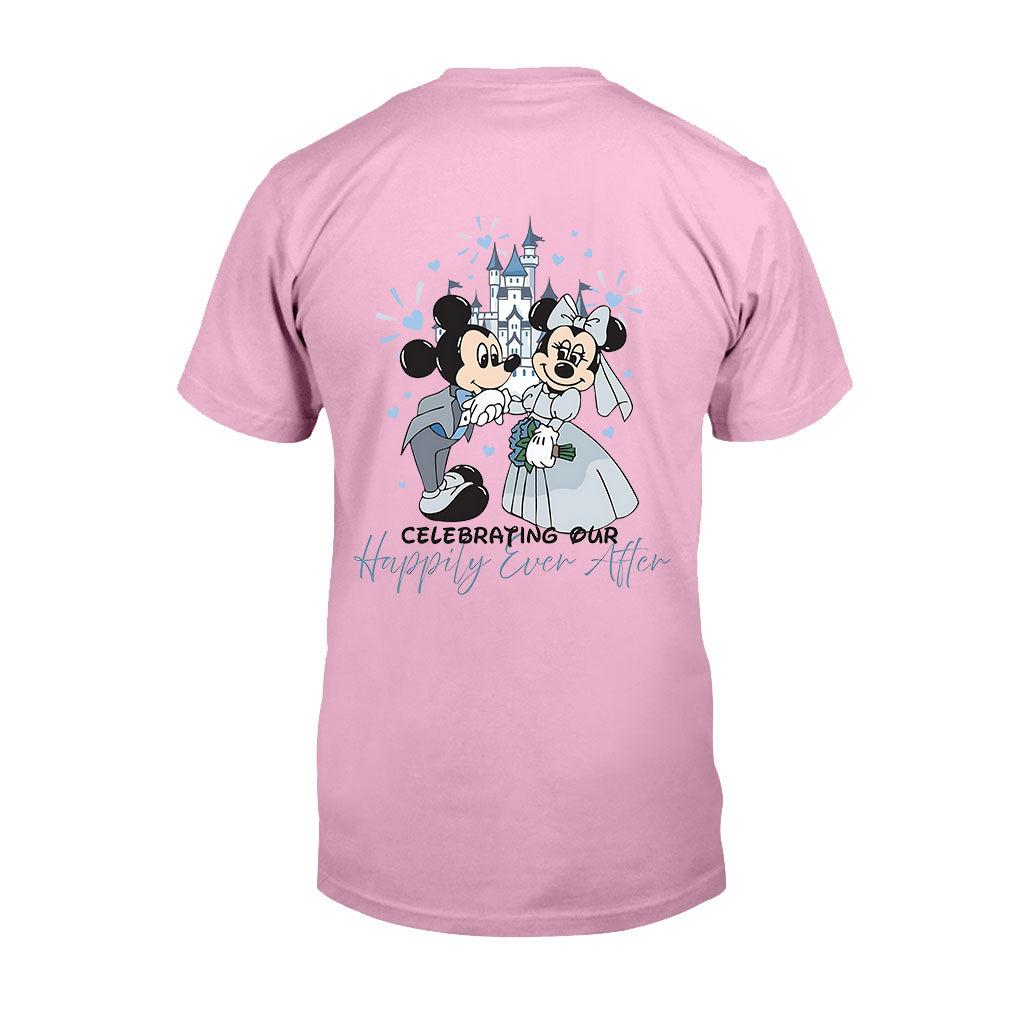 Personalized Disney Mouse T-Shirt & Hoodie for Couples - Custom Name & Date Gift T-shirt & Hoodie GradoCreations