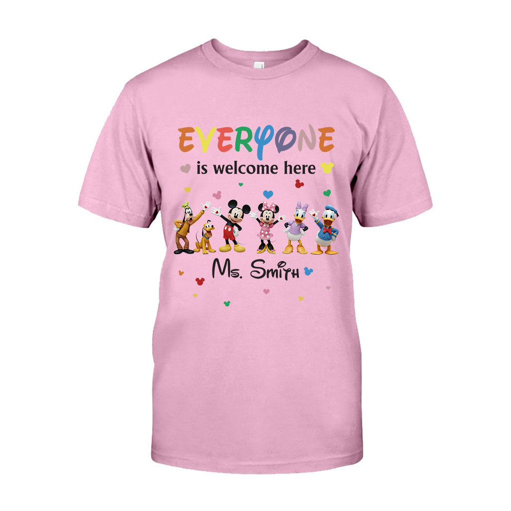 Personalized 'Everyone Is Welcome Here' T-shirt & Hoodie for Kids T-shirt & Hoodie GradoCreations