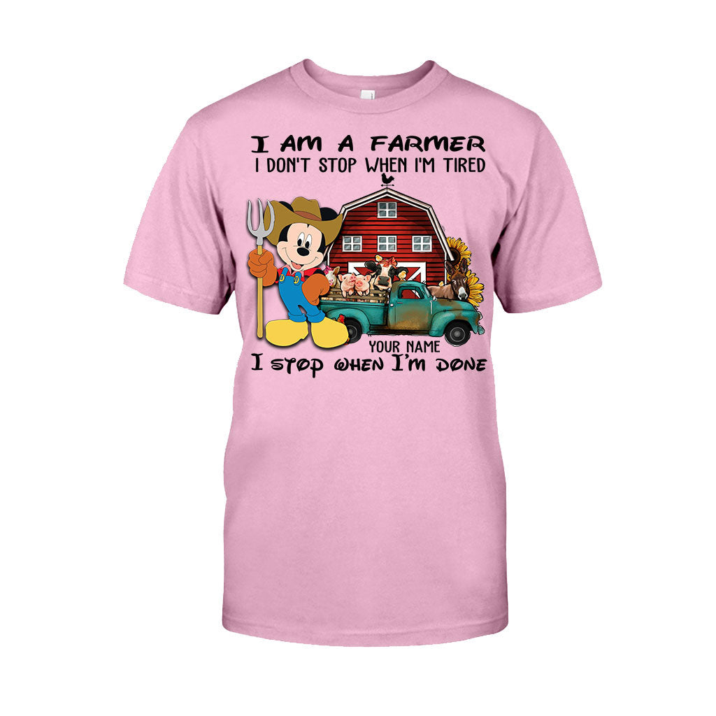 Personalized Farmer T-Shirt & Hoodie Custom Name Gift T-shirt & Hoodie GradoCreations