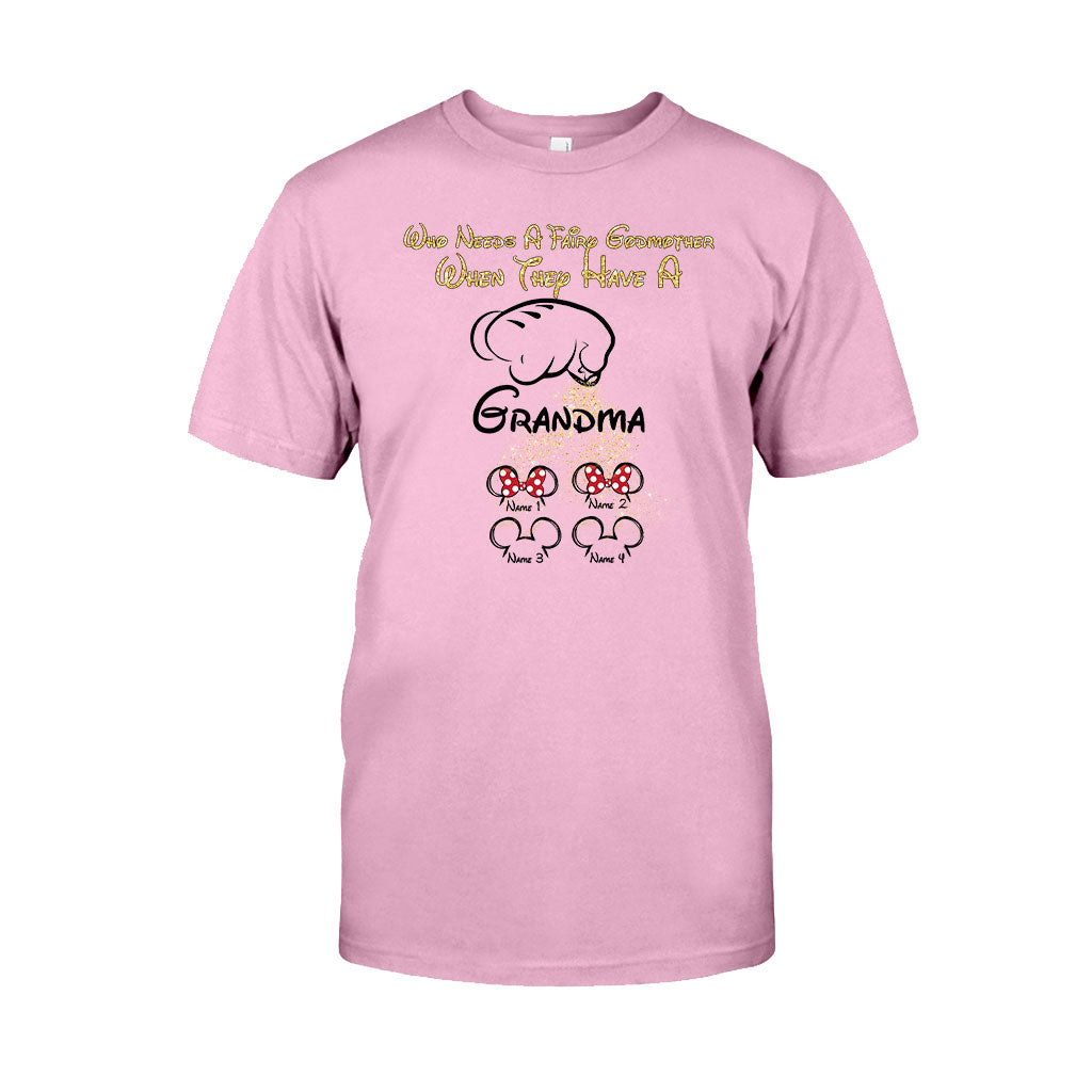 Personalized Mother's Day T-shirt & Hoodie with Custom Names for Grandma T-shirt & Hoodie GradoCreations
