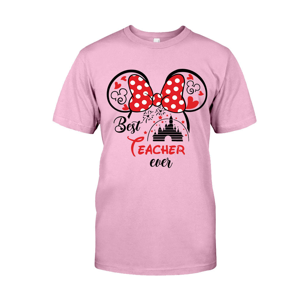 Personalized Best Teacher Ever T-Shirt & Hoodie Gift for Educators T-shirt & Hoodie GradoCreations