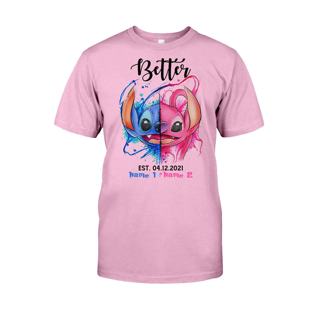 Personalized Couple Ohana T-shirts Hoodies Unique Gift Idea T-shirt & Hoodie GradoCreations