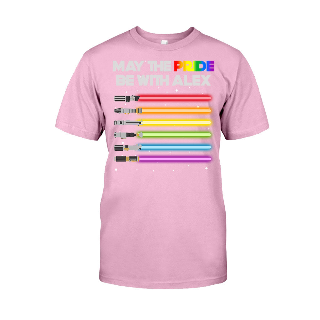 Personalized LGBT Pride T-shirt & Hoodie with Custom Name T-shirt & Hoodie GradoCreations