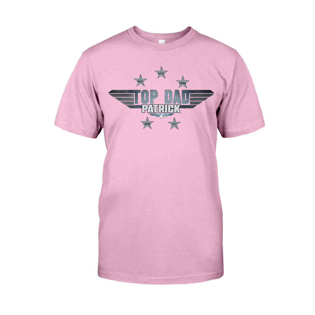 Personalized Top Dad T-shirt & Hoodie Gift with Custom Name T-shirt & Hoodie GradoCreations