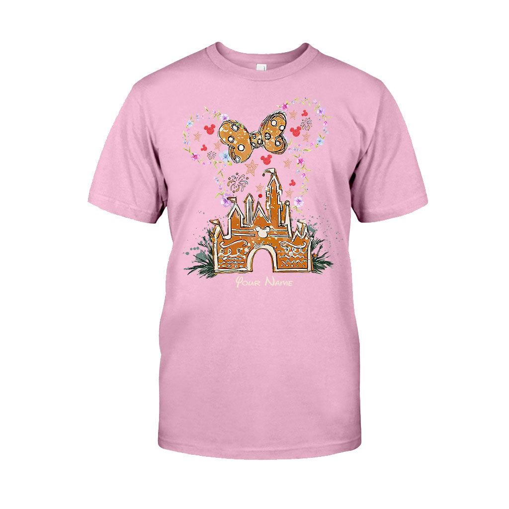 Personalized Merry Christmas Mouse T-shirt & Hoodie Custom Name Gift T-shirt & Hoodie GradoCreations