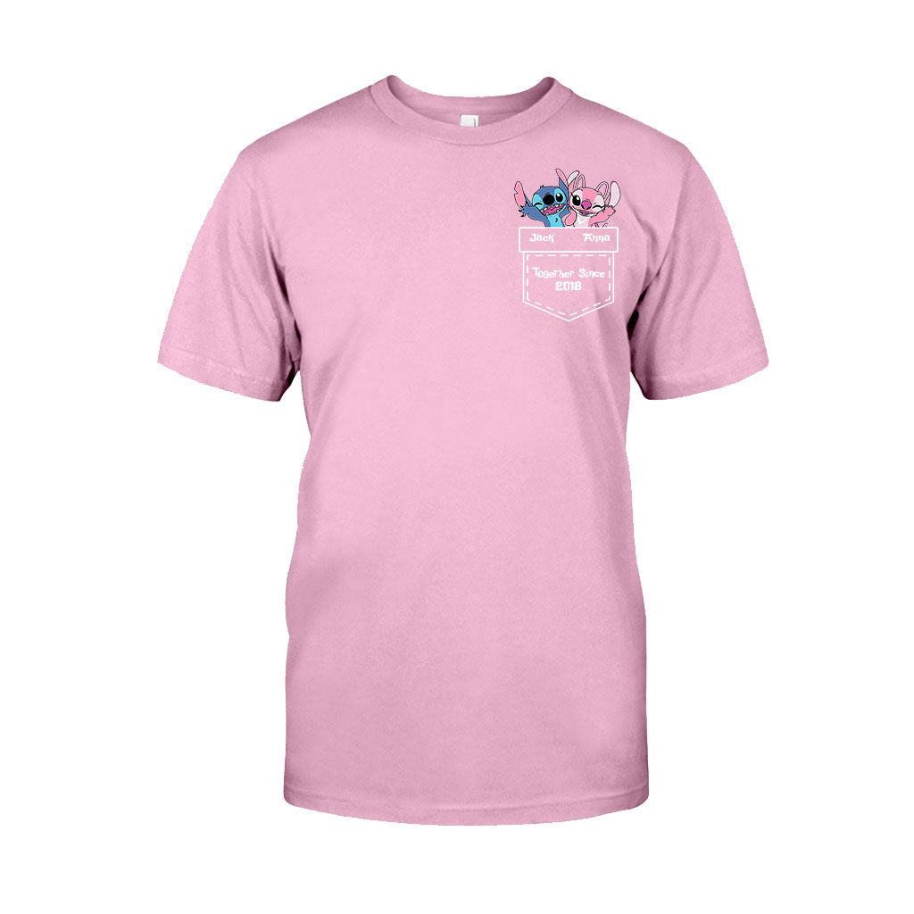 Personalized Ohana T-Shirt & Hoodie Custom Name Gift for Couples T-shirt & Hoodie GradoCreations