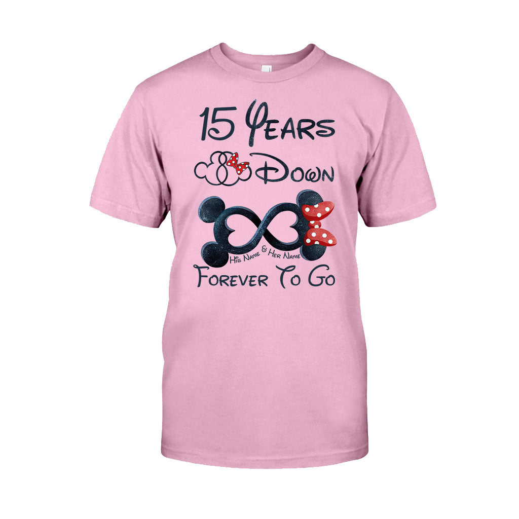 Personalized Forever To Go Mouse T-shirt & Hoodie Gift for Couples T-shirt & Hoodie GradoCreations