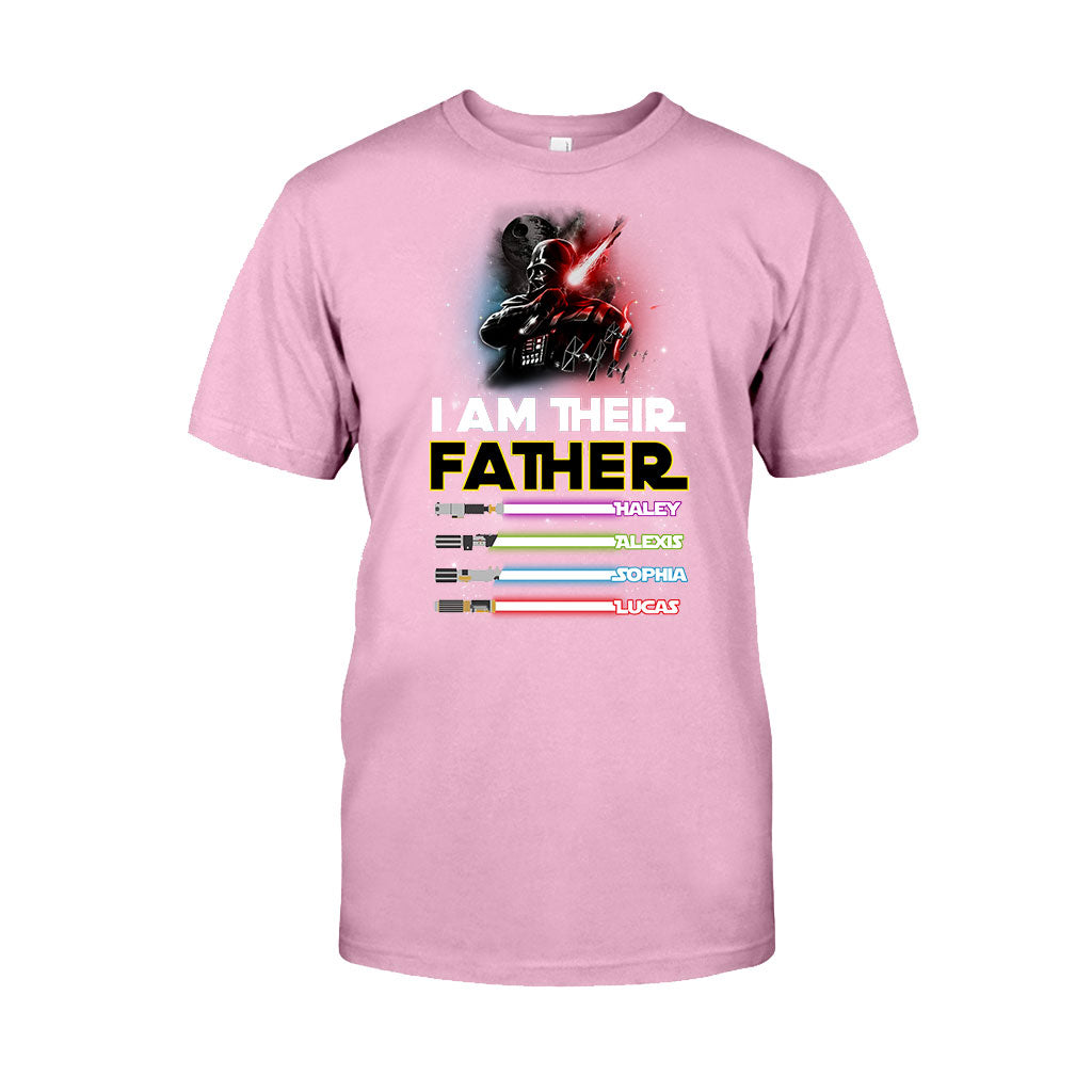 Personalized Father T-shirt & Hoodie with Custom Names | Father's Day Gift T-shirt & Hoodie GradoCreations