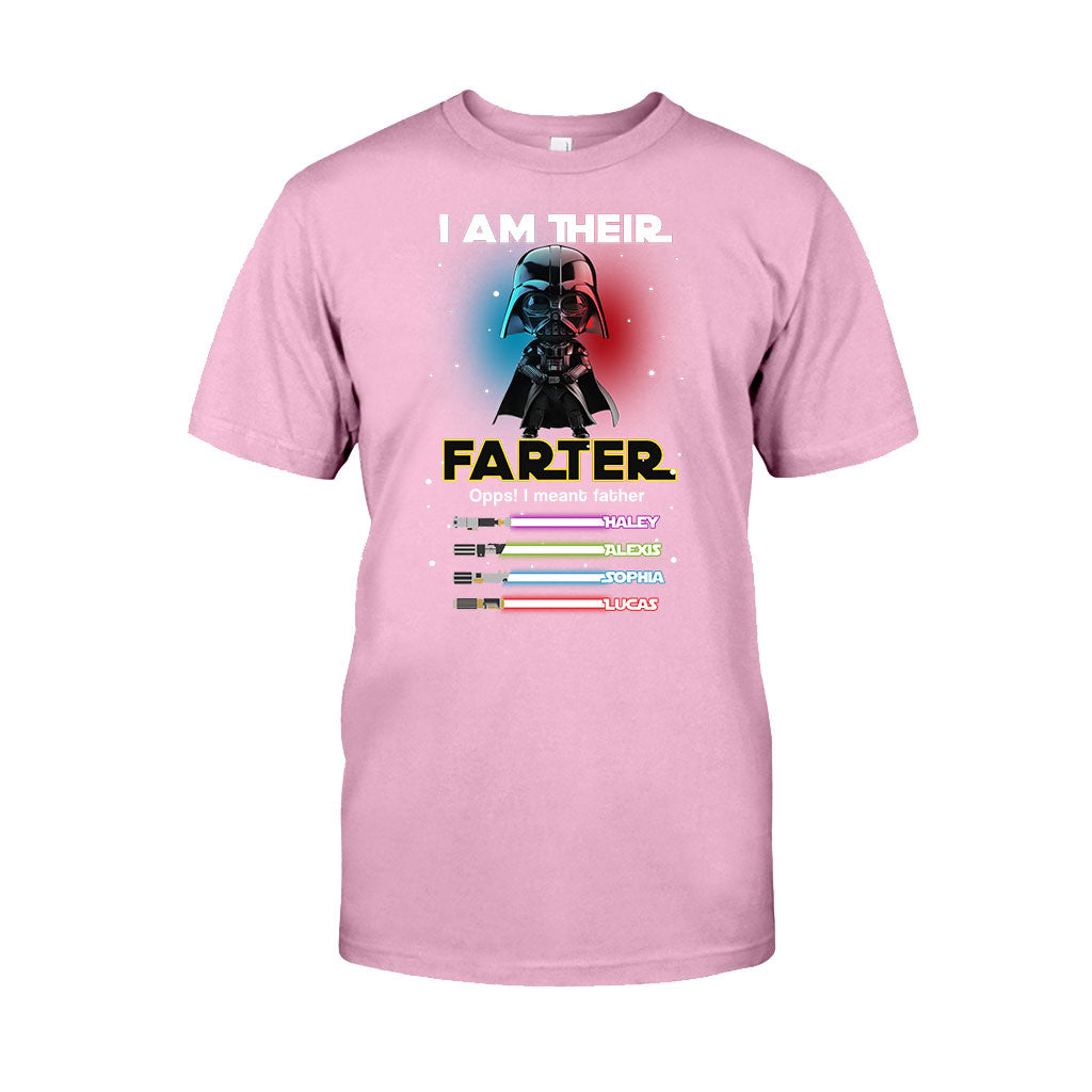 Personalized Father's Day T-shirt & Hoodie Custom Family Names Gift for Dad T-shirt & Hoodie GradoCreations