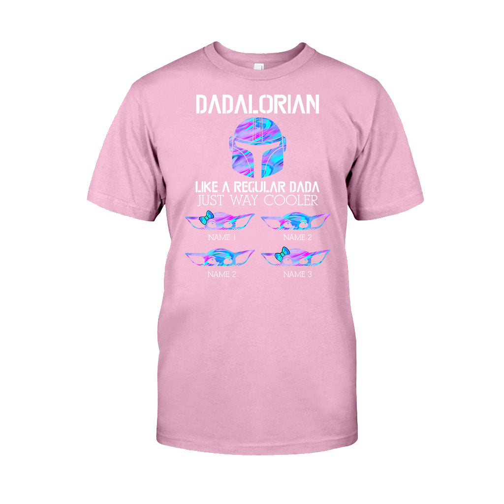 Personalized Dadalorian T-shirt & Hoodie Gift for Dad T-shirt & Hoodie GradoCreations