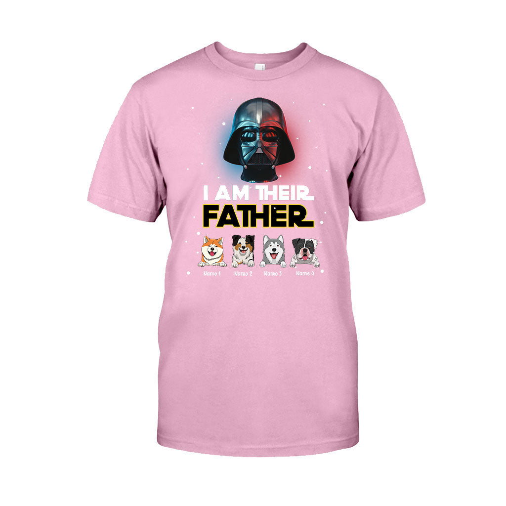Personalized Dog Dad T-Shirt and Hoodie - I Am Their Father Gift T-shirt & Hoodie GradoCreations
