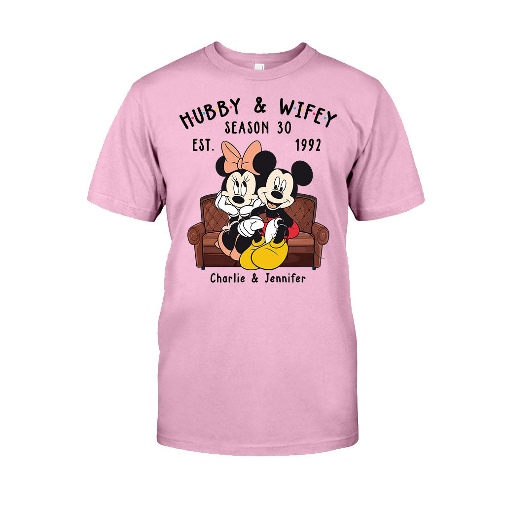 Personalized Couple Mouse T-shirt & Hoodie Gift for Anniversaries T-shirt & Hoodie GradoCreations