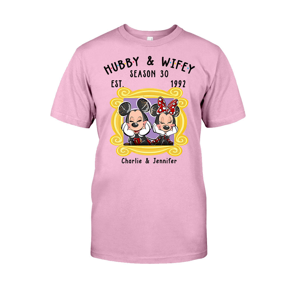 Personalized Couple T-shirt and Hoodie with Cute Design for Anniversary T-shirt & Hoodie GradoCreations