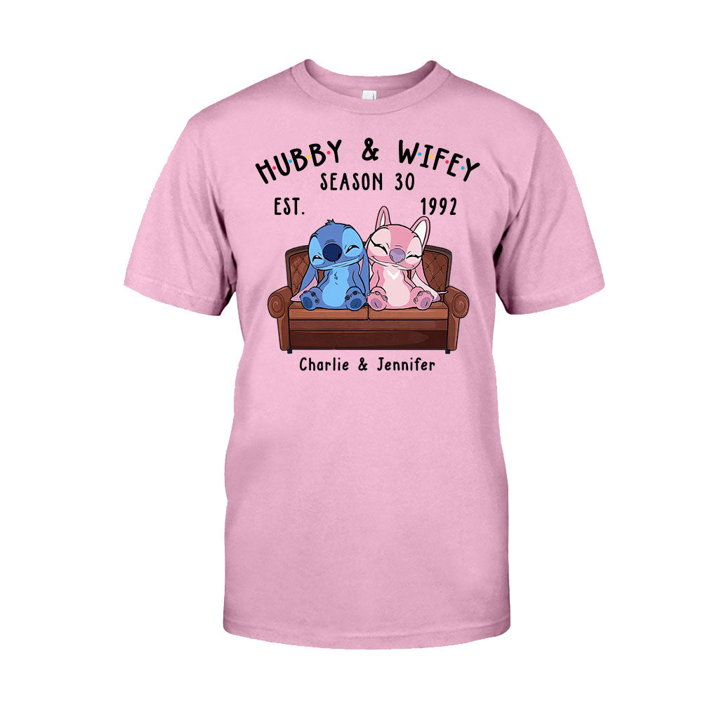 Personalized Couple Ohana T-shirt & Hoodie Custom Gift T-shirt & Hoodie GradoCreations