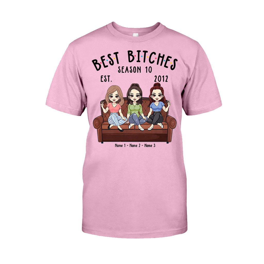 Personalized Bestie T-shirt and Hoodie Gift for Friends T-shirt & Hoodie GradoCreations