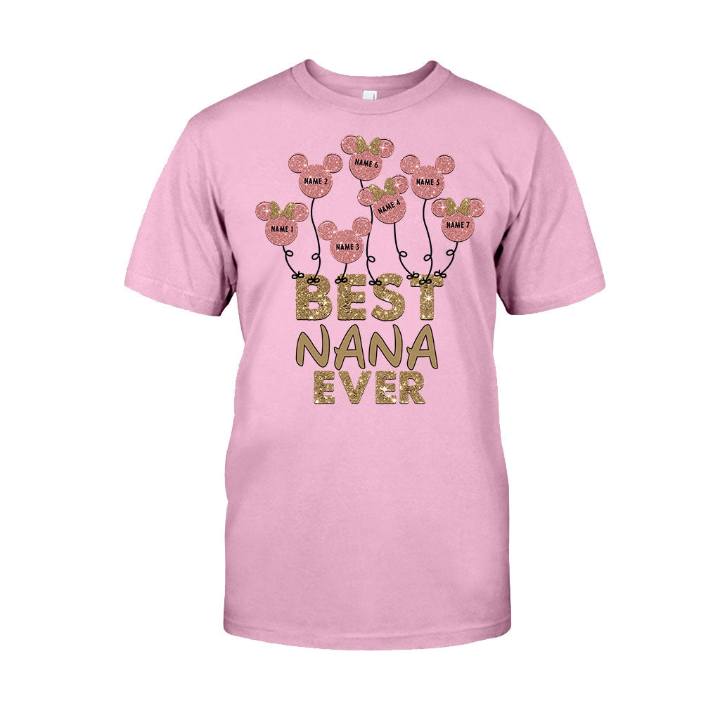 Personalized Mother's Day Mouse T-Shirt & Hoodie Gift for Nana T-shirt & Hoodie GradoCreations