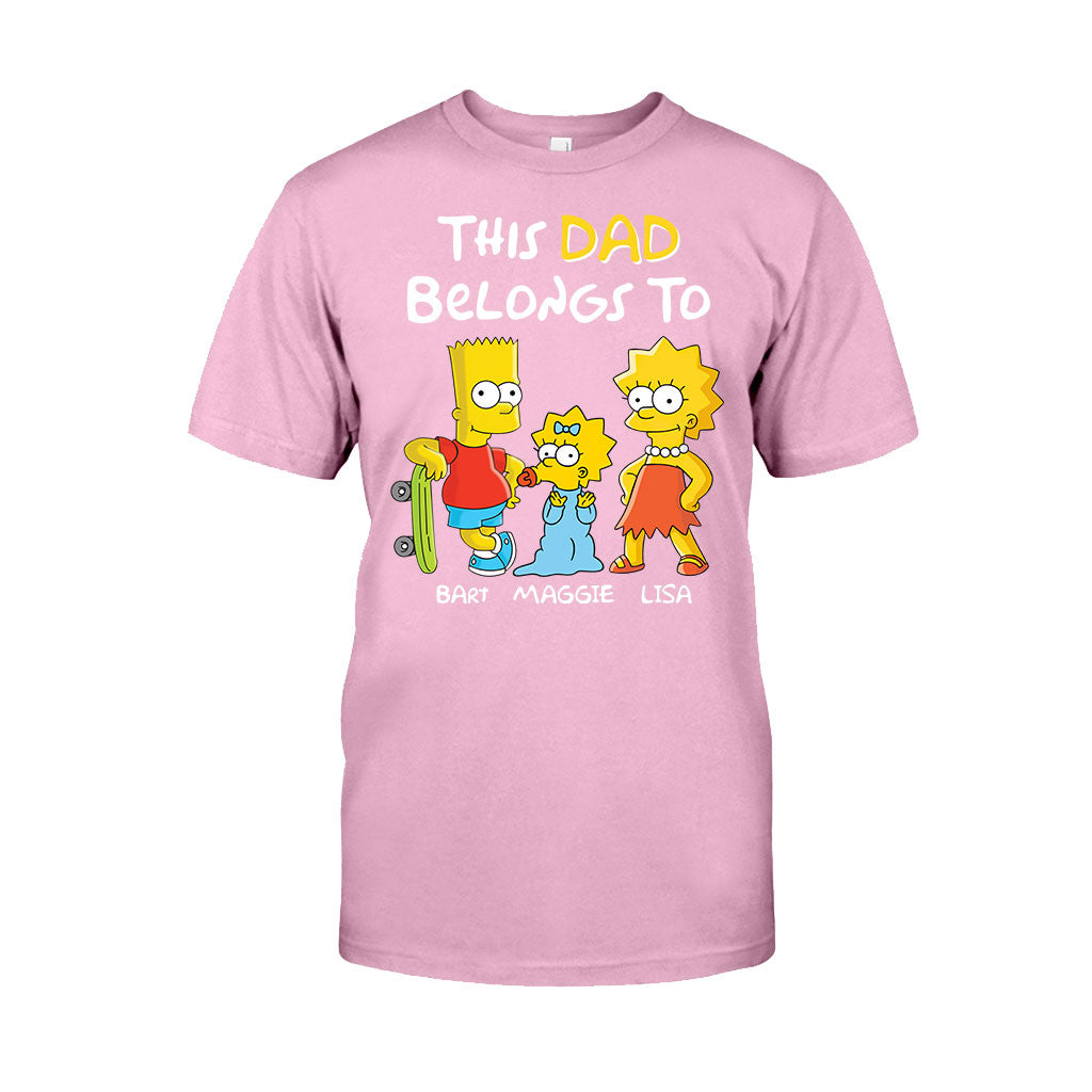 Personalized Dad T-shirt Hoodie Custom Family Gift T-shirt & Hoodie GradoCreations
