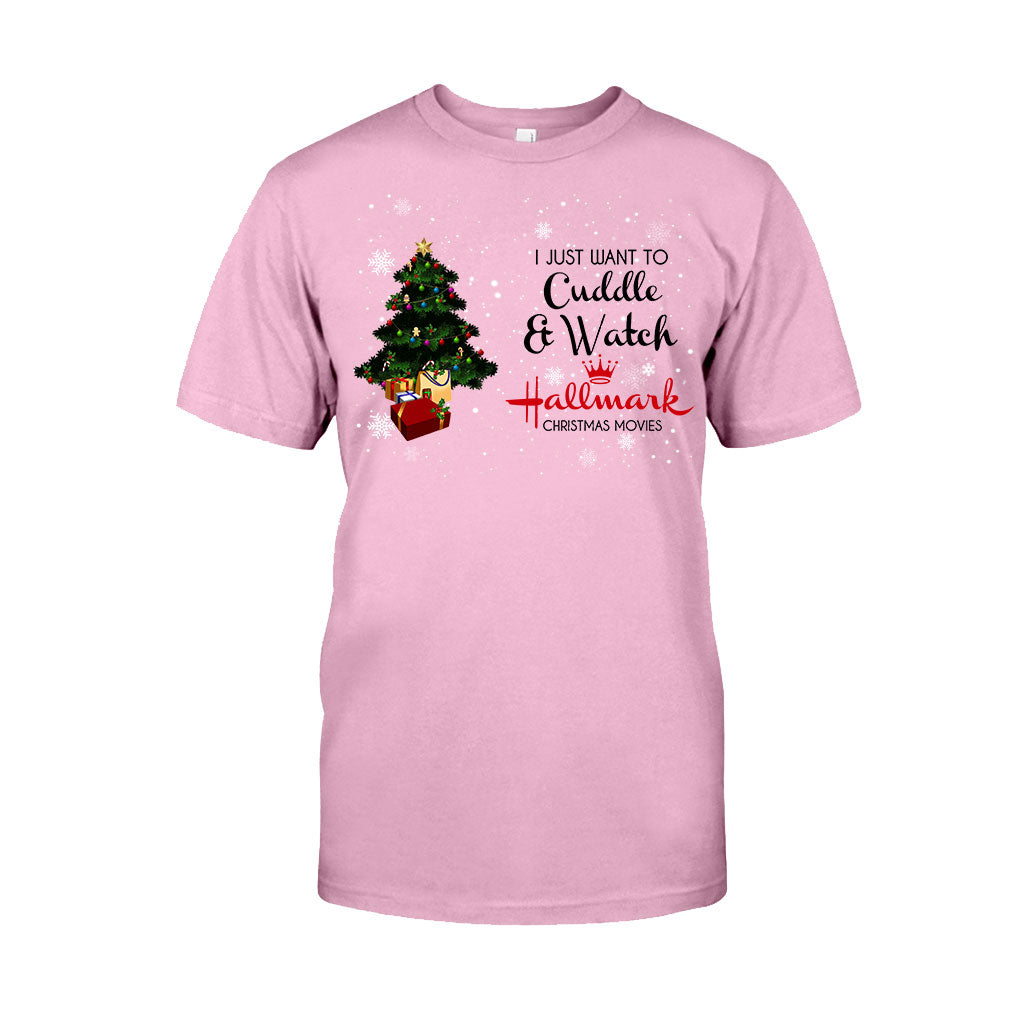 Personalized Christmas T-shirt & Hoodie for Cuddle Lovers T-shirt & Hoodie GradoCreations