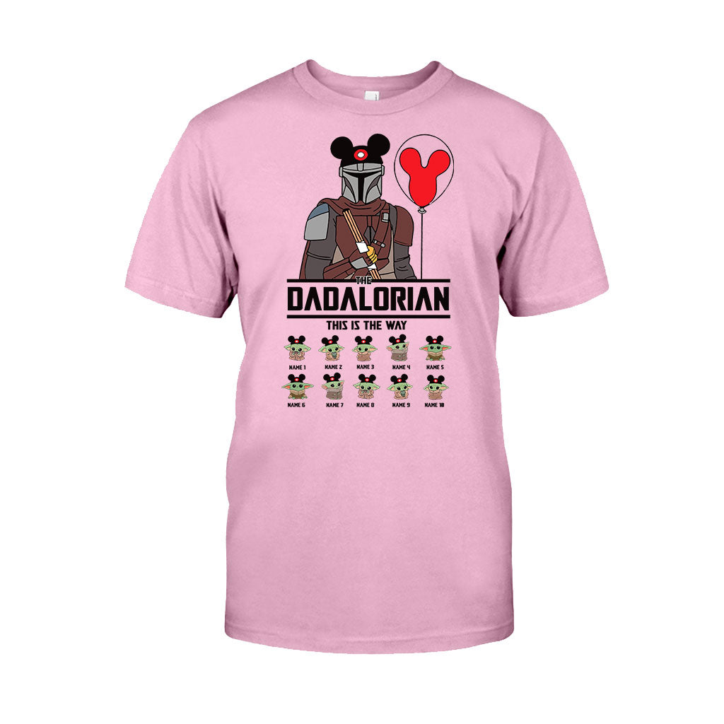 Personalized DADALORIAN T-Shirt & Hoodie Gift for Dad T-shirt & Hoodie GradoCreations