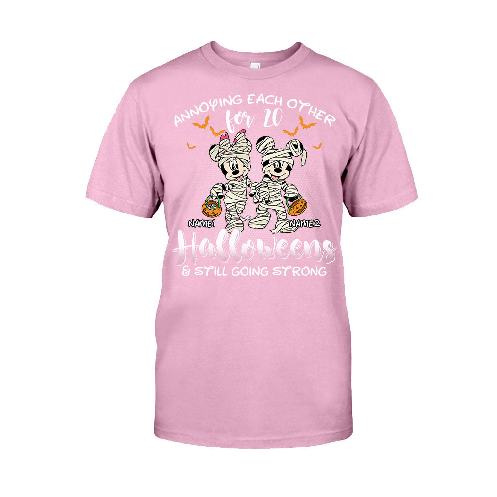 Personalized Halloween Mouse T-shirt & Hoodie Unique Couple Gift T-shirt & Hoodie GradoCreations
