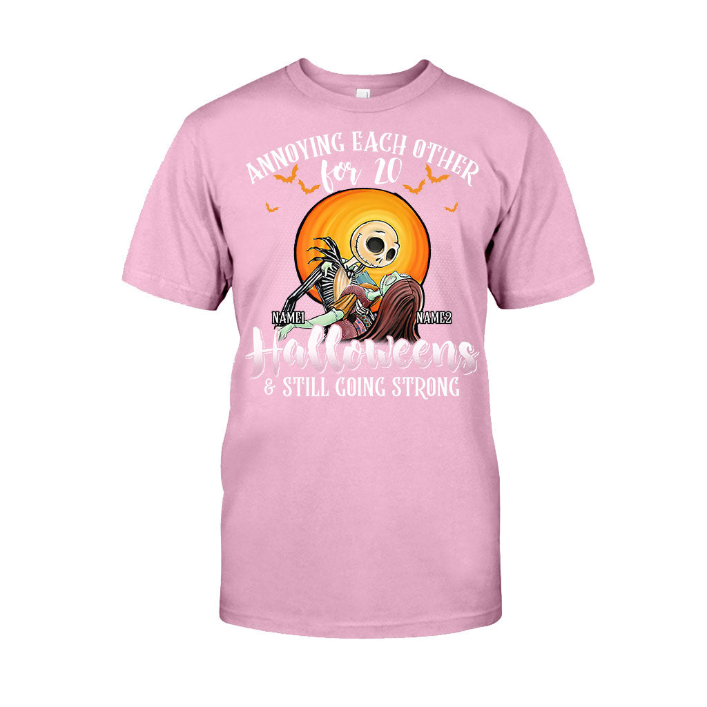 Personalized Halloween T-shirt & Hoodie Custom Names Gift T-shirt & Hoodie GradoCreations