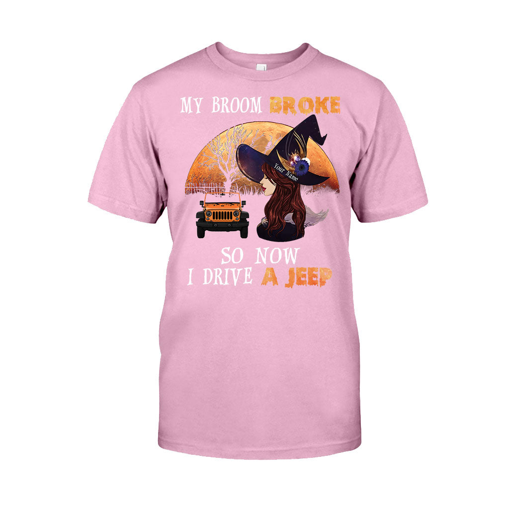 Personalized Halloween T-Shirt & Hoodie Custom Name for Jeep Lovers T-shirt & Hoodie GradoCreations