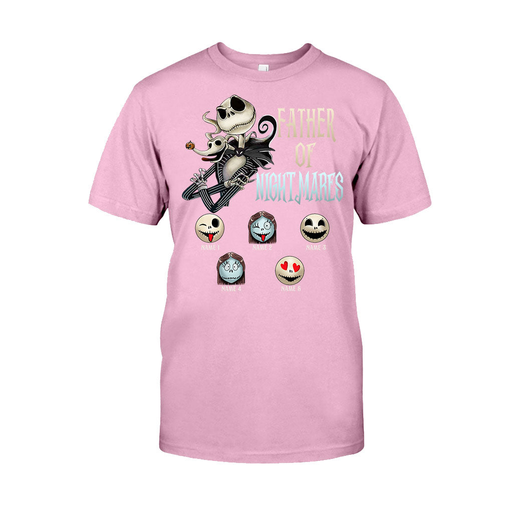 Personalized Father's Day Nightmare T-shirt & Hoodie Gift for Dad T-shirt & Hoodie GradoCreations