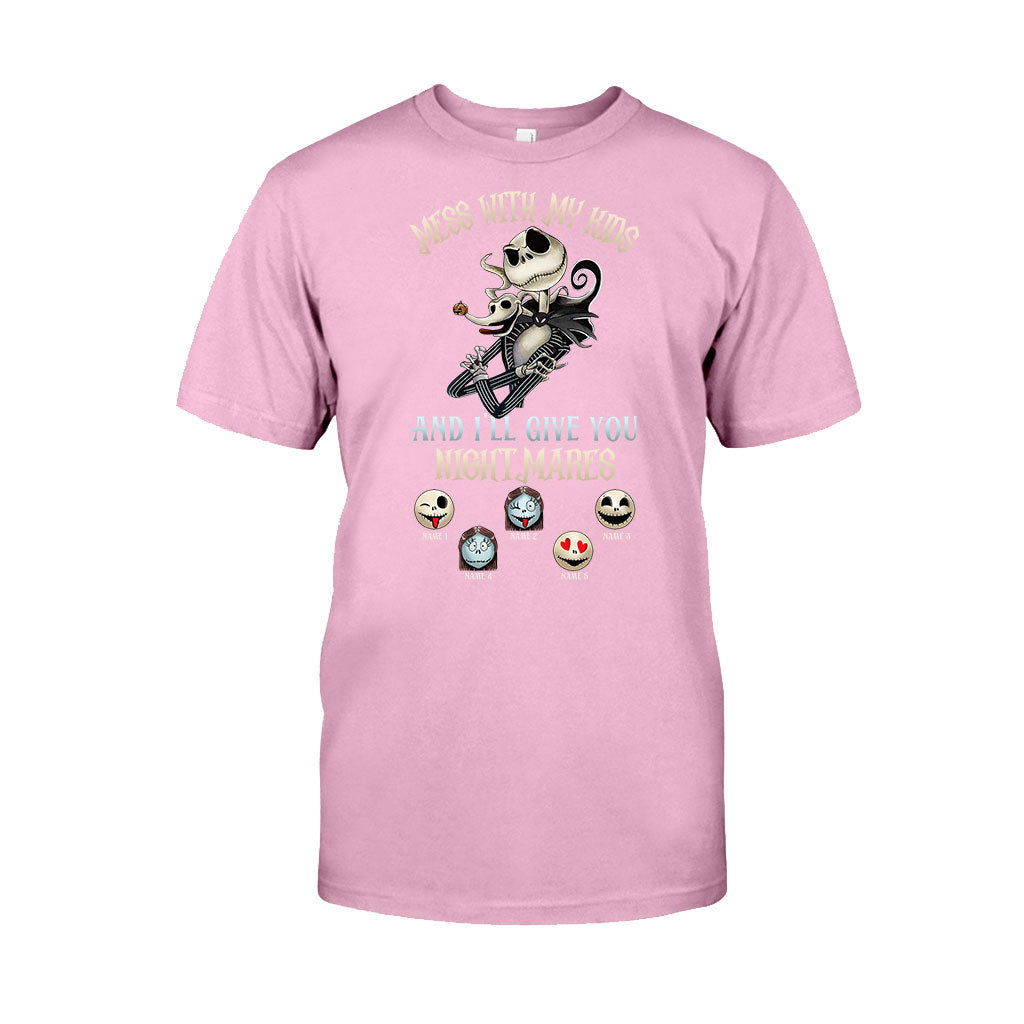 Personalized Nightmare T-shirt and Hoodie Gift for Dad | Halloween & Father's Day T-shirt & Hoodie GradoCreations