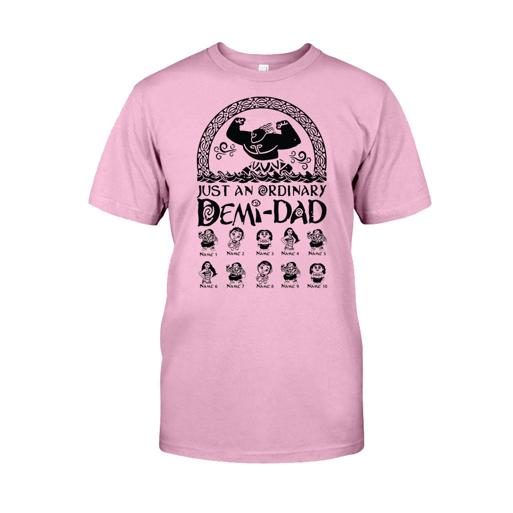 Personalized Demi-Dad T-Shirt & Hoodie Custom Name Gift for Father's Day T-shirt & Hoodie GradoCreations