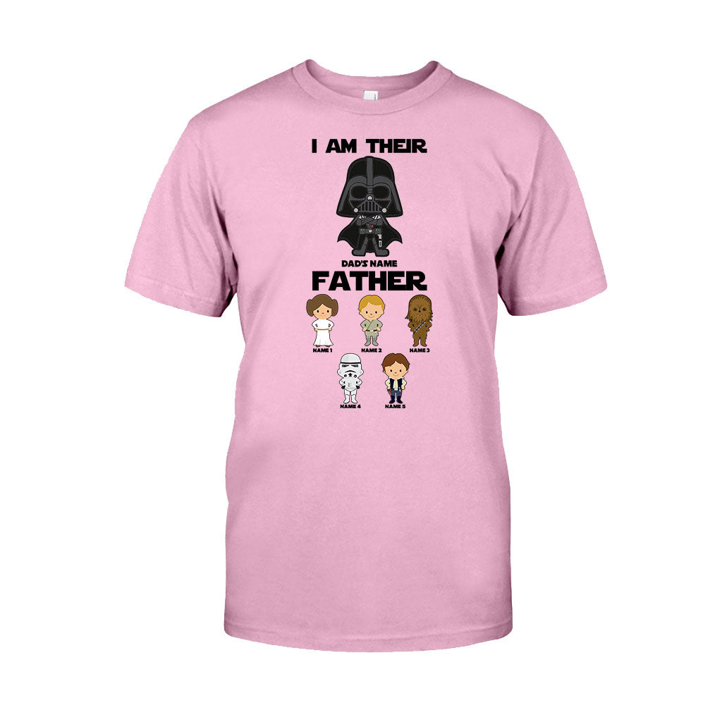 Personalized I Am Their Father T-shirt & Hoodie for Dad T-shirt & Hoodie GradoCreations