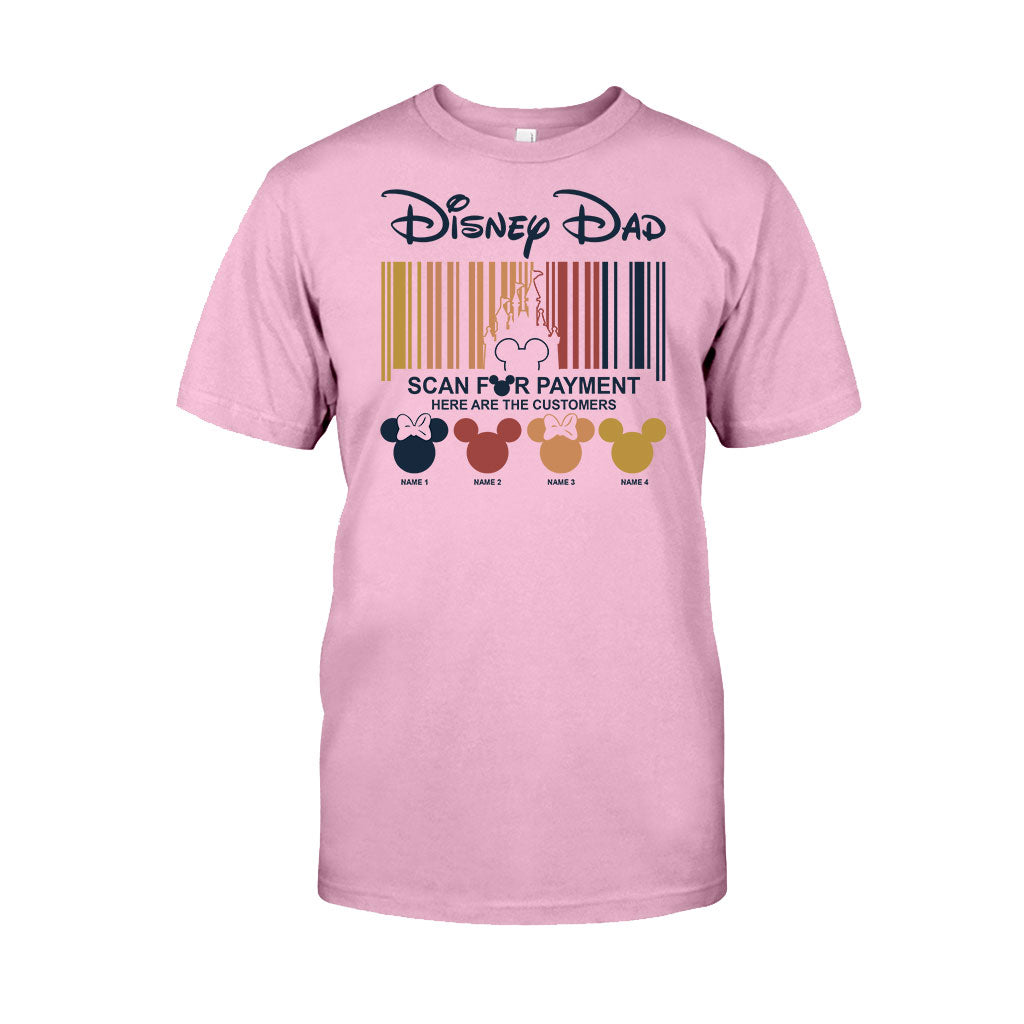 Personalized Scan For Payment T-shirt Hoodie Gift for Dad T-shirt & Hoodie GradoCreations