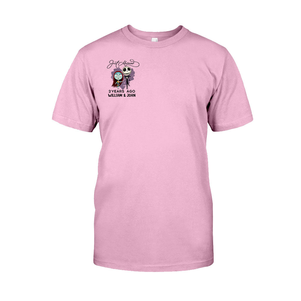 Personalized Just Married Couple T-shirt & Hoodie Gift T-shirt & Hoodie GradoCreations