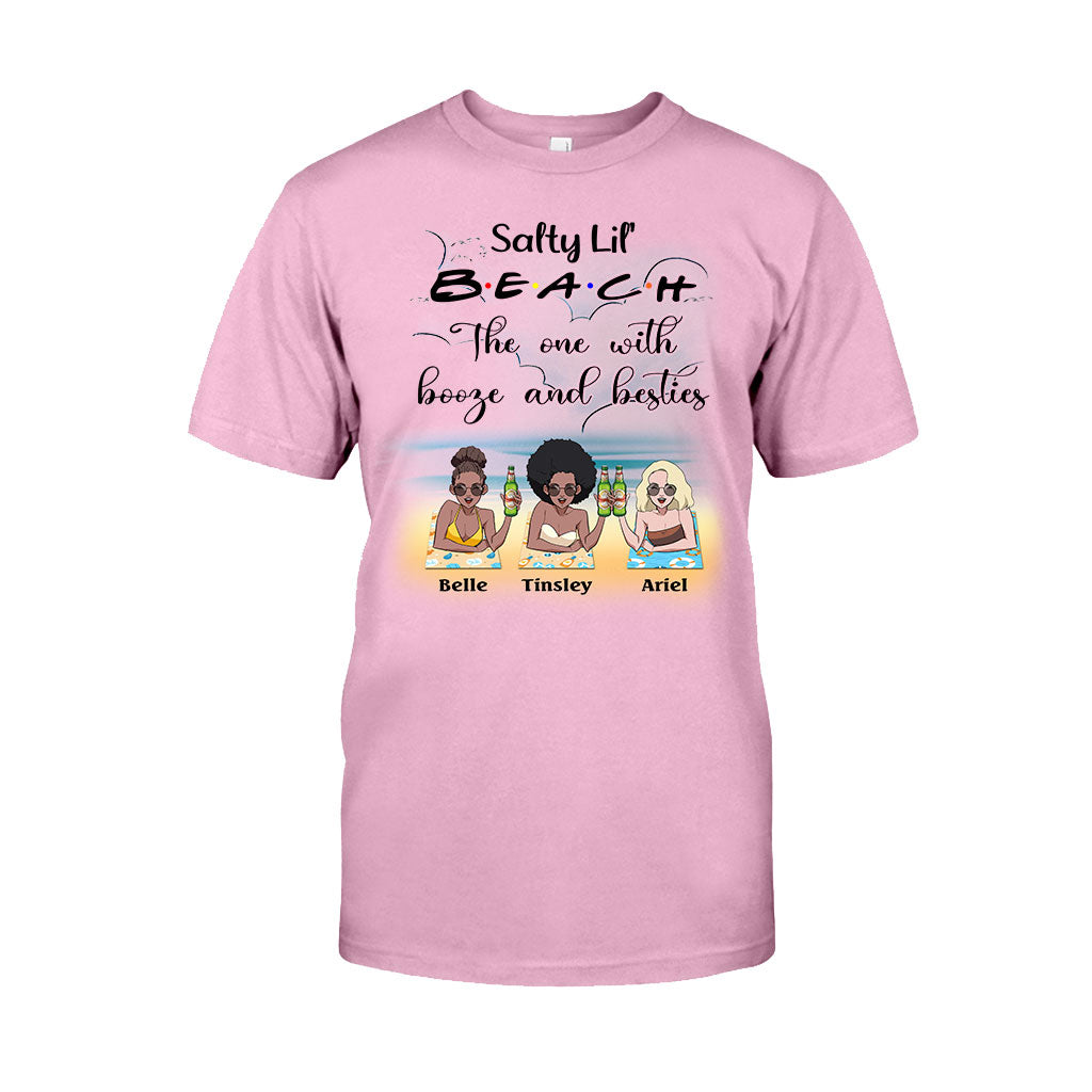 Personalized Salty Lil' Besties T-shirt & Hoodie Gift for Friends T-shirt & Hoodie GradoCreations